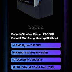 Ryzen 7 Gaming pc Rxt 5060