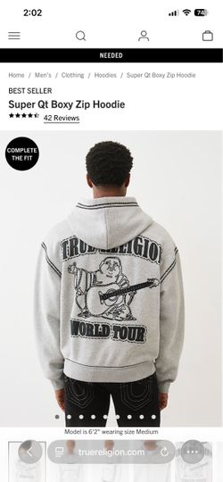 True religion hoodie worn a couple times