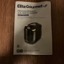 Elite gourmet EBM 8103 Bread maker