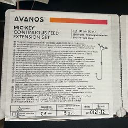 16 AVANOS MIC-KEY Continuous feed Extension Kit