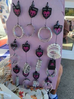 Paparazzi Jewelry Lot – Bracelets and Earrings