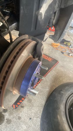 Blue evil energy  1-inch wheel spacers