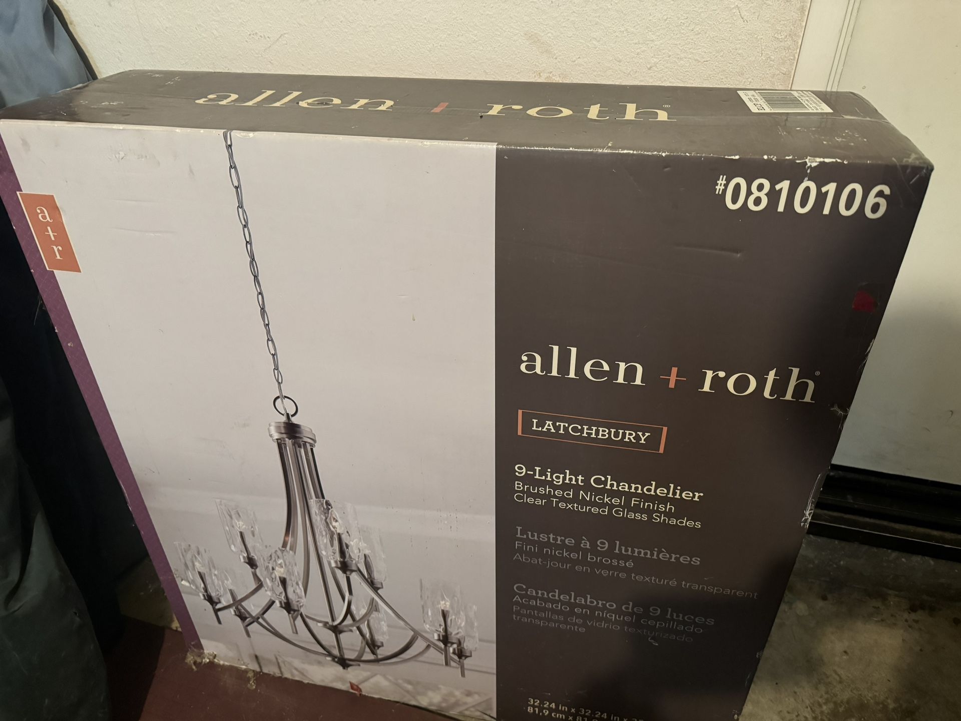 New Chandelier Allen And Roth 