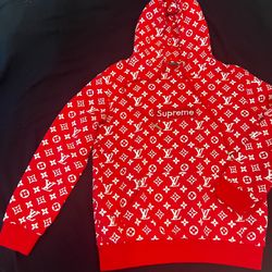 Supreme x LV Collab Hoodie 