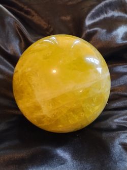 Larger Citrine Sphere 