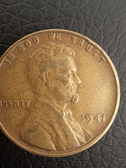 1941 Lincoln Cent  Error 