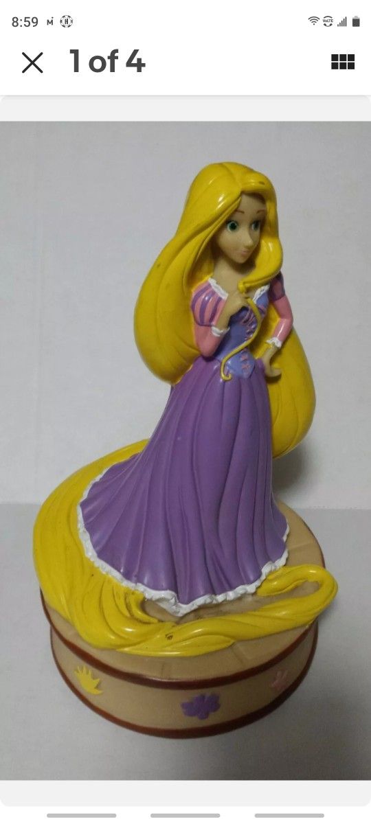 Rapunzel, Brand: Peachtree Playthings. Disney Rapunzel Coin Bank Tangled ...