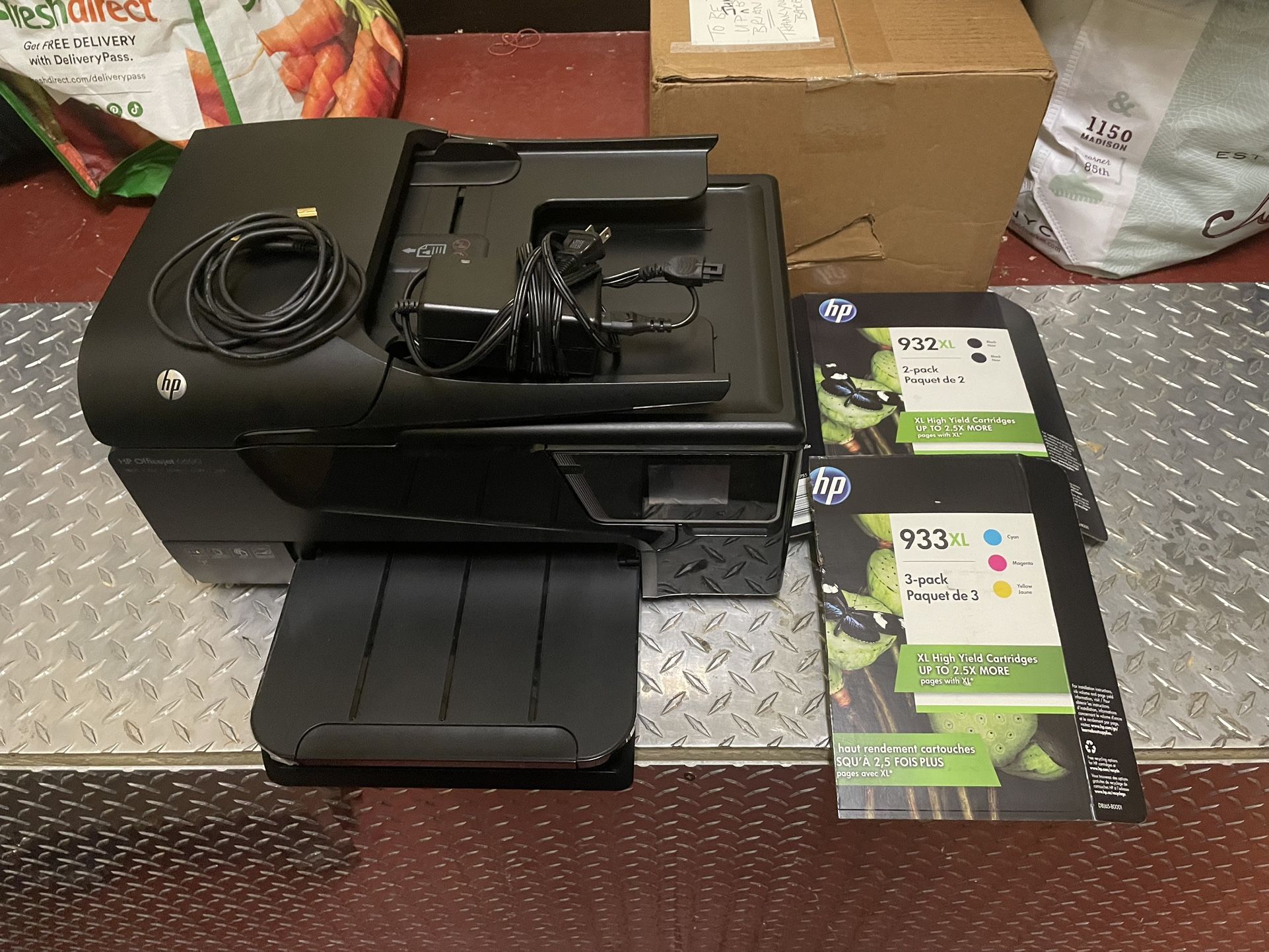 Hp Officejet 6600 WIFI , Extra Ink