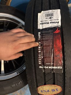 New Trailer, Tire Eight Lug