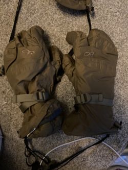 Outdoor Research Trigger Finger Mittens (crab Gloves)