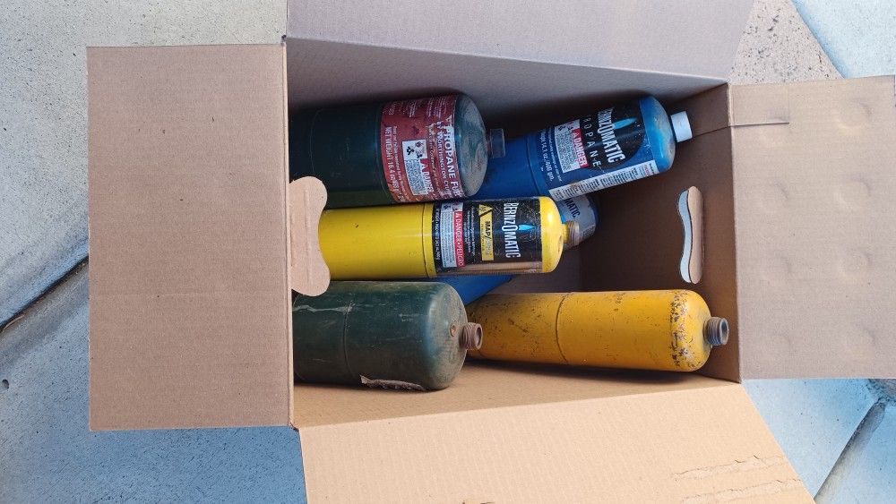 Free Box Of Various Gas Cans