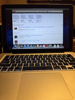 MacBook Pro 2013 - 4GB - i5 Core Processor