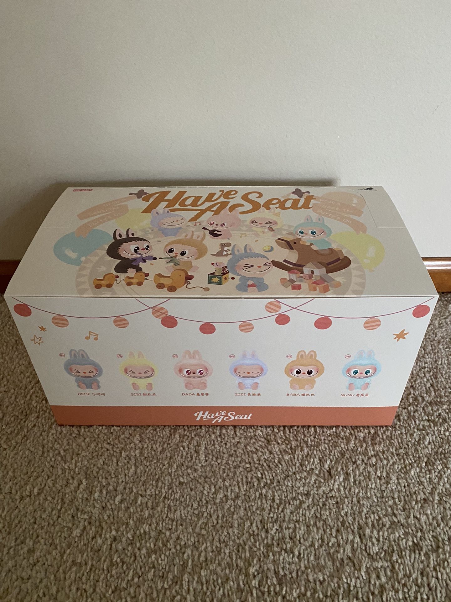 LABUBU - HAVE A SEAT - COMPLETE SET