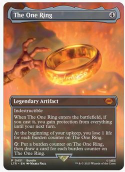 The one ring MTG mint