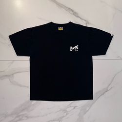 2021 BAPE Sta Illustration Tee Black Size XL