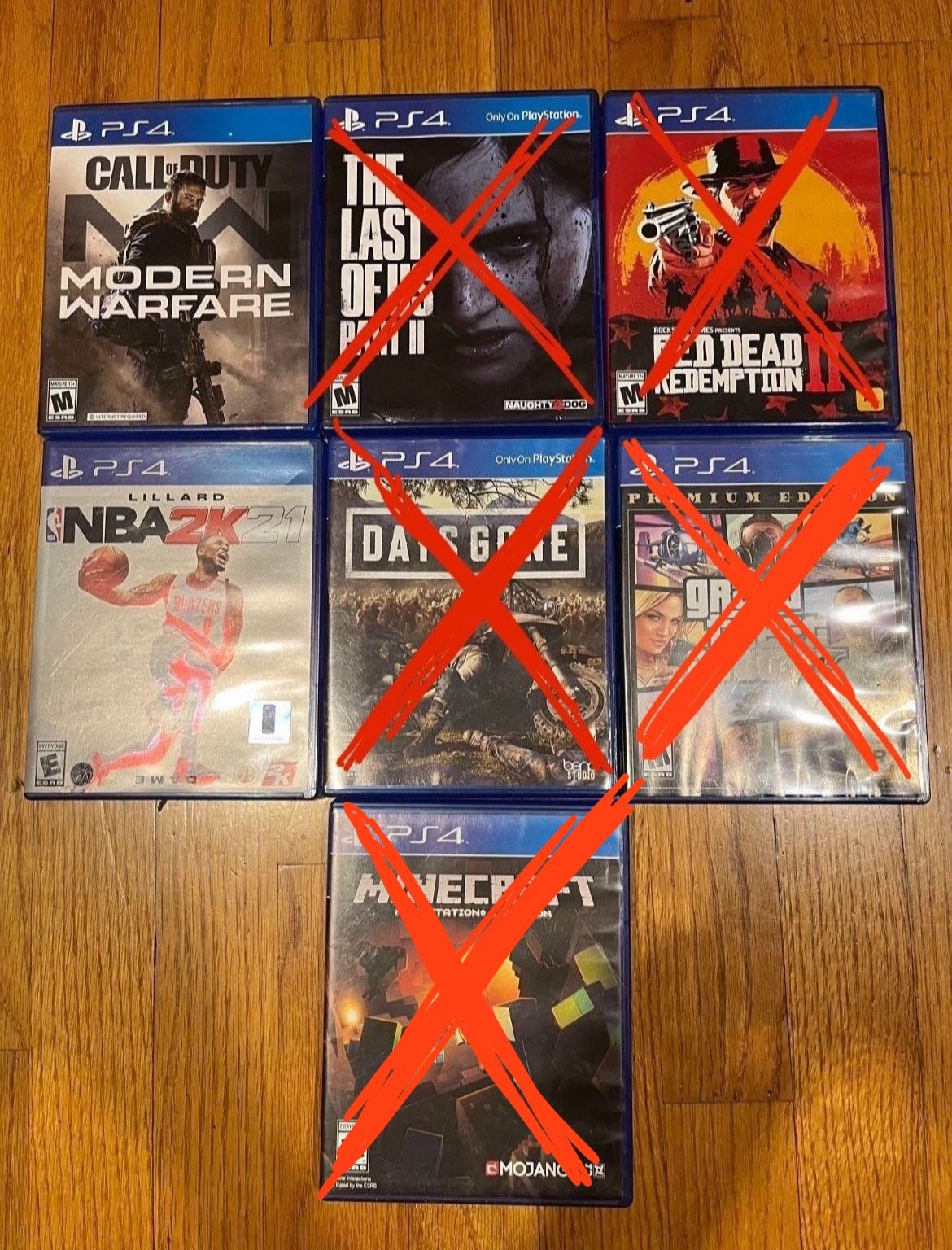 Ps4 Games PRICES IN DESC buy separate Or together