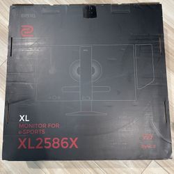 ZOWIE XL2586X New Fast TN 540Hz DyAc 2 Gaming Monitor for Esports MINT condition
