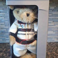Porsche Design Driver's Selection  Teddy Bear 100% AUTHENTIC & OEM Great Christmas gift