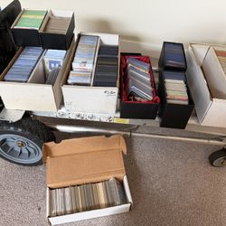 Huge Basketball, Baseball, Hockey, Football Sports Cards Collection 