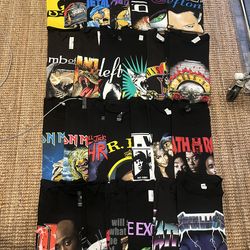 Vintage Band Tee Reprints M,L, XL