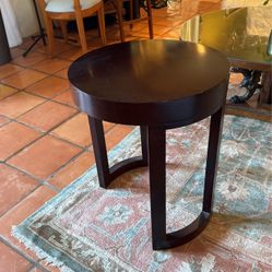 TABLE-round, wood, 30” Diameter