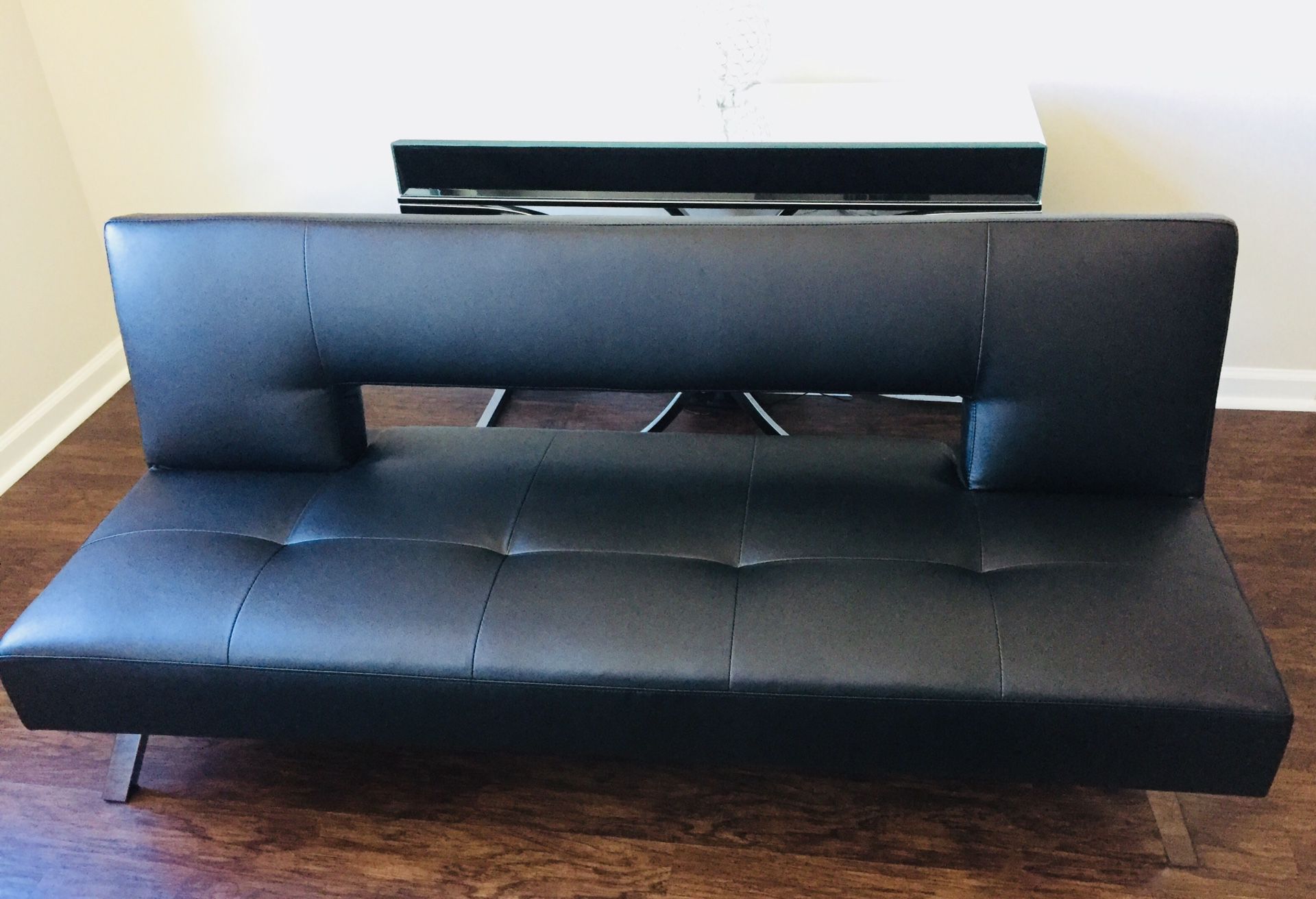 New Black Sofa/Futon