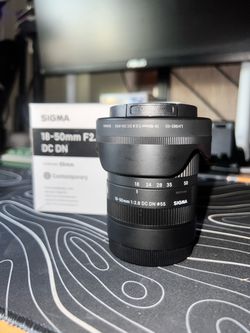 Sigma 18-50mm F2.8 E Mount