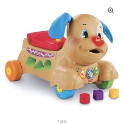 Fisher Price Laugh And learn Stride To Ride Puppy