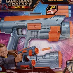 Guardian Of The Galaxy Nerf Gun & 100 Darts
