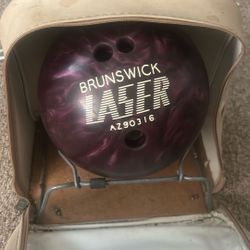 Bowling Ball And Bowling Bag