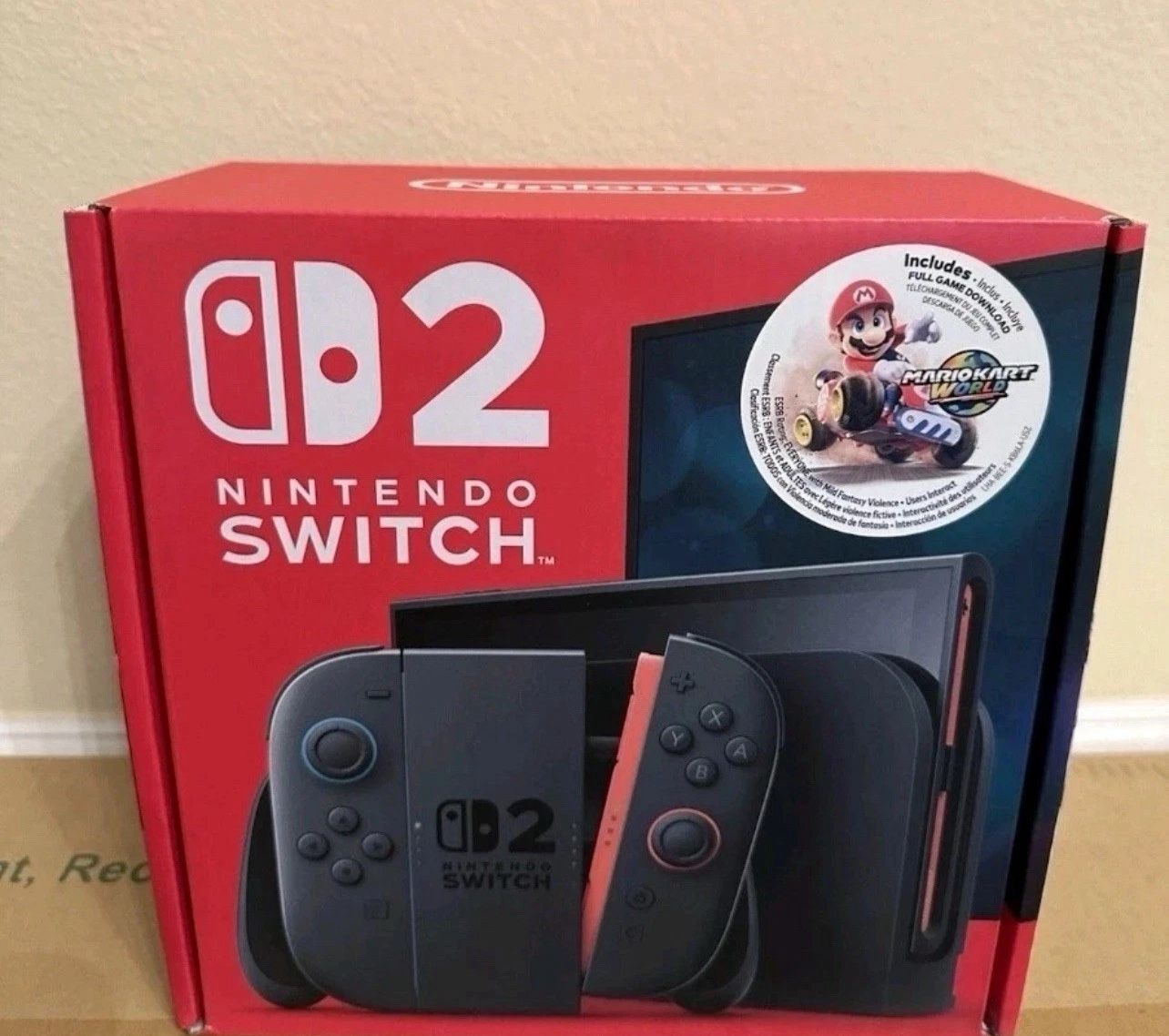 Nintendo Switch 2 Video Game Console W Mario Kart Bundle Confirmed ✅ SHIP NOW! ✅