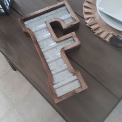 Farmhouse Style Letter F