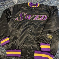 420 Exclusive Snoop Swed Store Laker Colorway Jacket