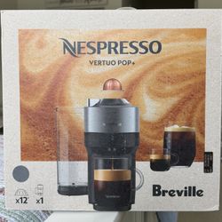 Brand New Nespresso Vertuo Pop+ By Breville