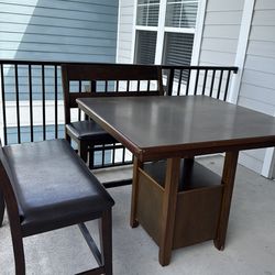 wooden dining room set for sale