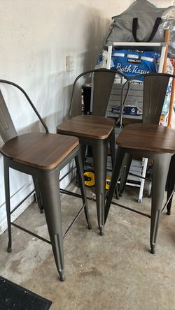 3 bar chairs