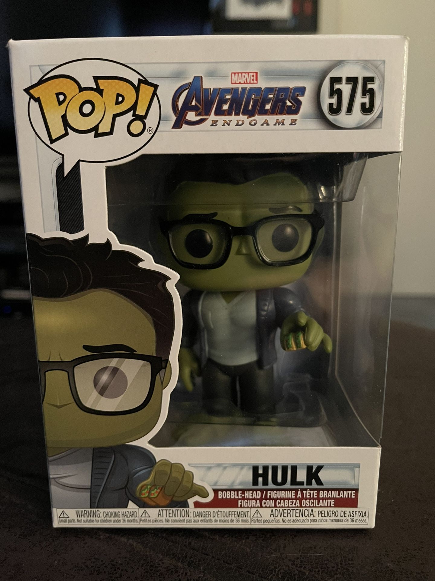 Avengers: Endgame Hulk with Taco Pop! Vinyl Figure: