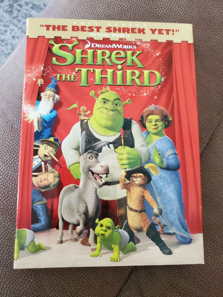 SHREK THE THIRD DVD FULLSCREEN