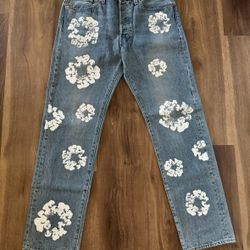 Levi’s 501 Denim Tears Cotton Wreath 