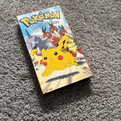 Pokemon The great race VHS