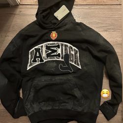 Balenciaga skater hoodie oversized with black faded