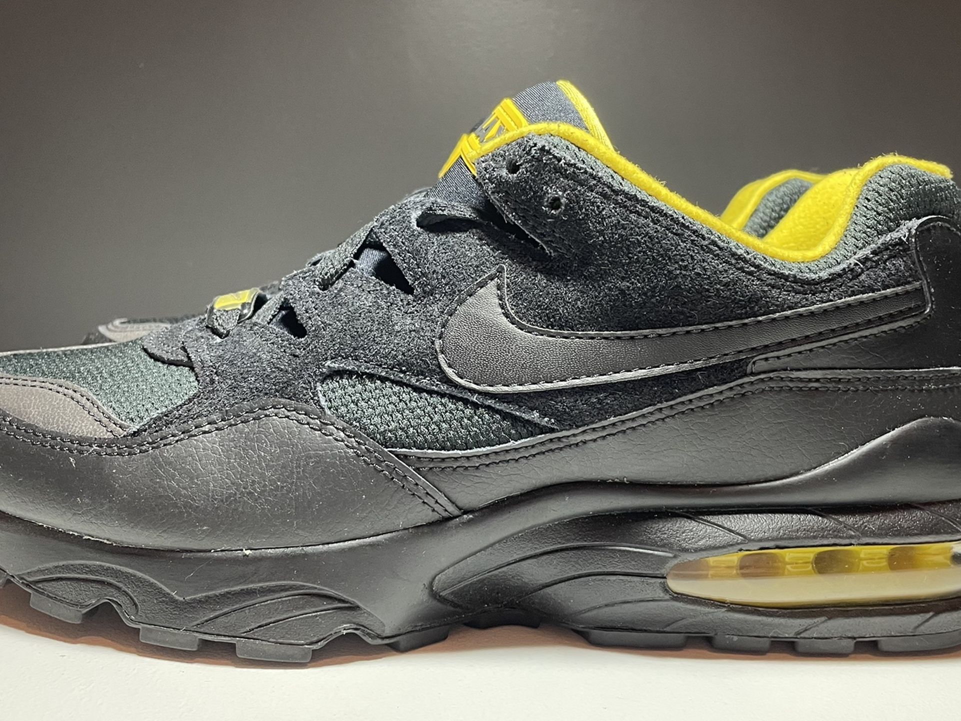Nike Air Max 94 SE 'Black Tour Yellow' Sneakers Size