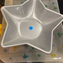 Plastic Star Large Bowl