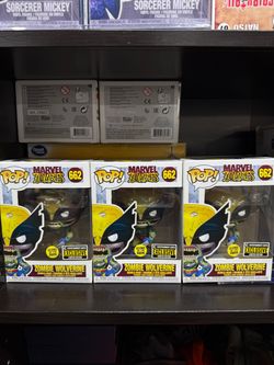 Funko Pop Marvel Zombies Zombie Wolverine #662 GITD