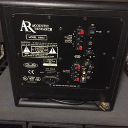 AR Model S8HO Powered Subwoofer !