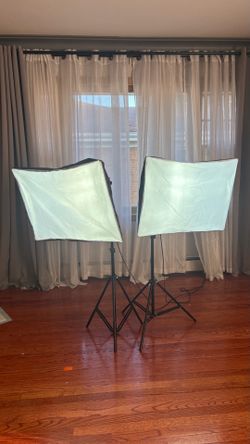 Photography Studio Softbox Lighting Kit – Set of 2