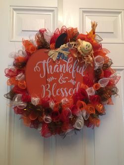 Handmade fall wreath NEW