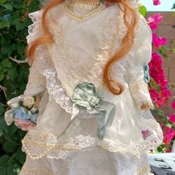 Seymour Mann Porcelain Handcrafted Doll 