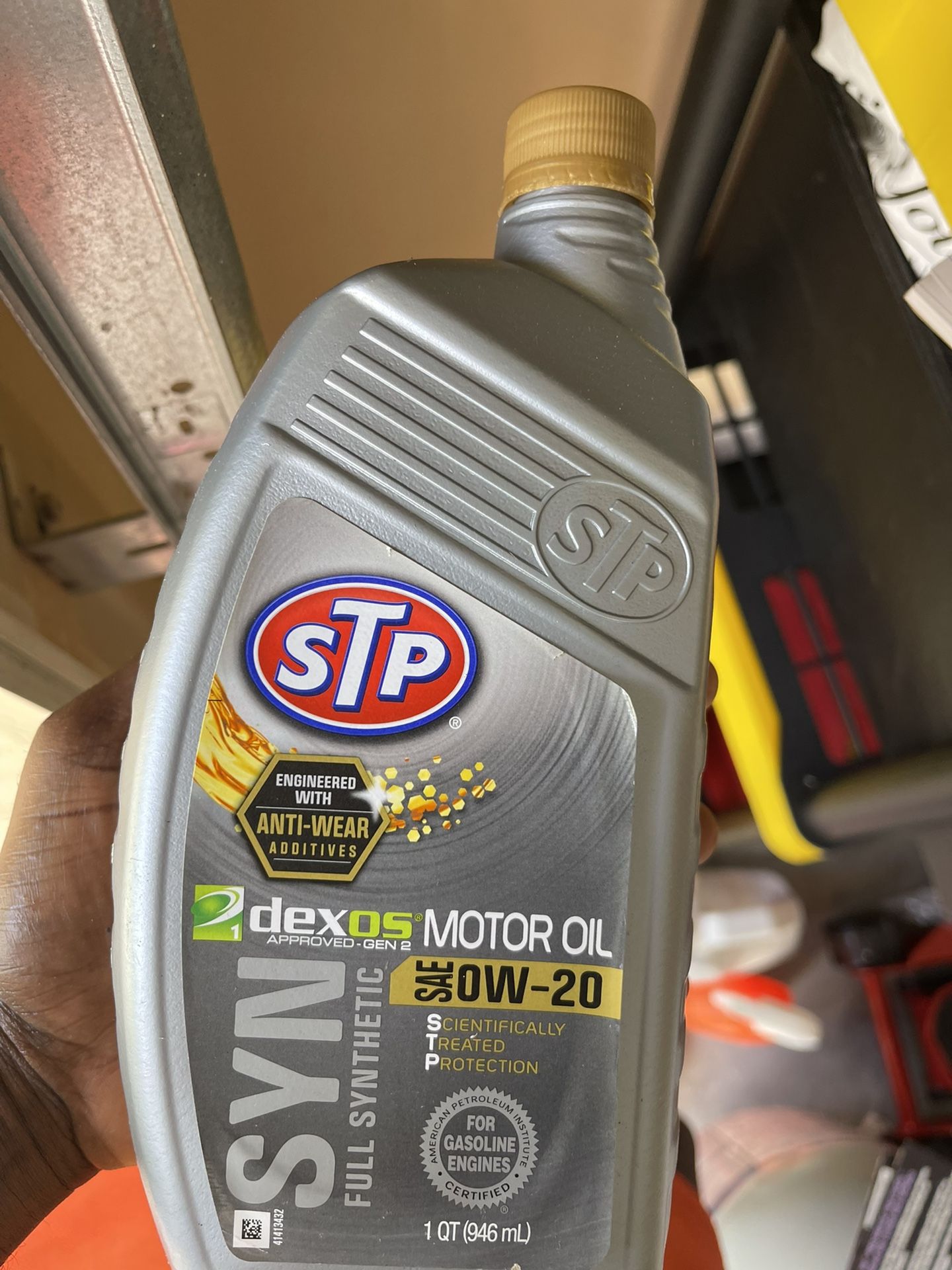 STP 0W-20 Full Synthetic Motor Oil 
