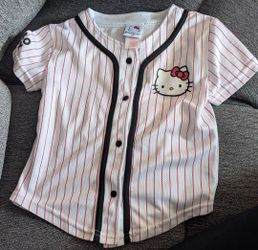 Hello Kitty Girls Baseball Jersey 6x